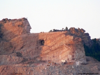 Crazy Horse Monument from the road  2009