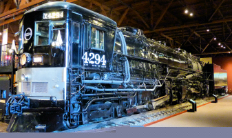 Unusual Cab Forward Steam Engine California Railroad Museum, Sacramento CA