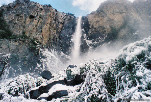 Bridal Veil Falls Closeup