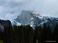 Half Dome Rock Closeup