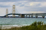 Bridge over the Straights of Mackinac, MI.