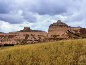 Scott's Bluff. Click for larger picture. Scott's Bluff.