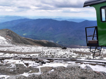 Steam Powered Cog Railroad, Mt Washington, NH