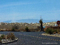 Dust Storm at White Sands NM, with Organ Pipe Mtns in the background.
