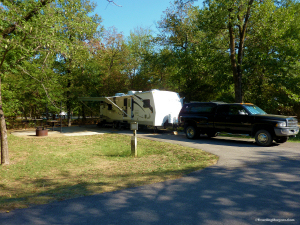 One of the Best Campsites Ever, Cedar Lake NFS, OK. Click for larger picture. One of the Best Campsites Ever, Cedar Lake NFS, OK.