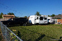 Rig in Friends Yard. Tight Fit.