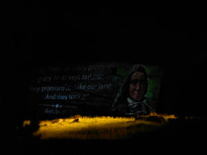 Crazy Horse Laser Light Show.