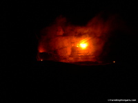 Night Blast at Crazy Horse Monument (under construction over 60 years)), Black Hills National Forest, SD