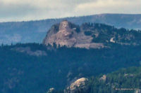 Crazy Horse from Mt Coolidge