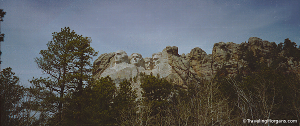 Mt Rushmore Panorama. Click for larger picture. Panorama