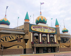 The world famous Corn Palace