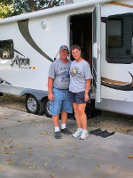 Outside our new unit