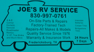 Joes RV Service